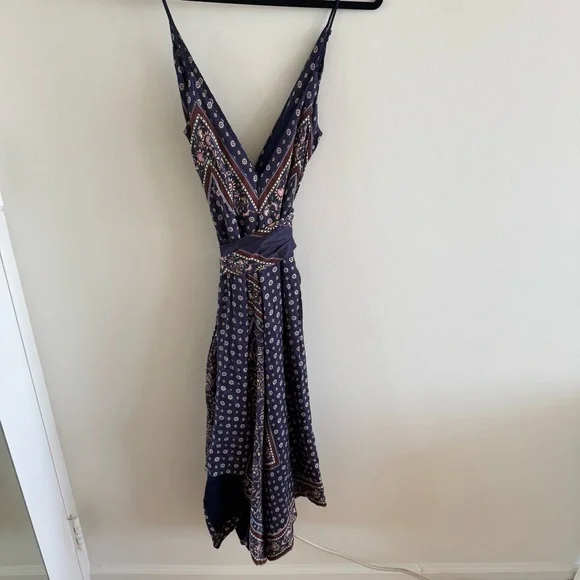 JONATHAN SIMKHAI Scarf Print Wrap Dress - Picture 4 of 13